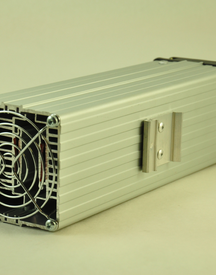 24V, 600W FAN FORCED PTC CONVECTION HEATER DIN Mounting Clip
