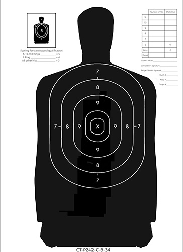 Thermal military target