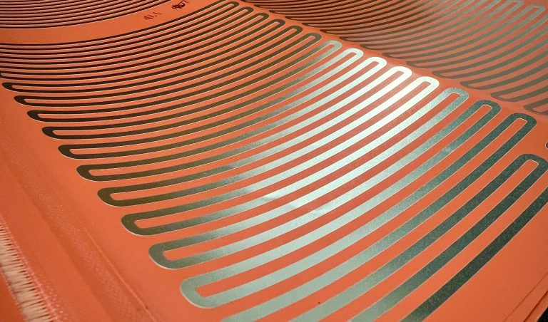 Etched Foil Silicone Rubber Heaters